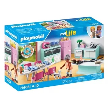 Virtuve Playmobil Mana Dzīve Virtuve 71608 Daudzkrāsaina Plastmasa 4-10 gadi