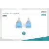 Digitus DK-1512-150 RJ45 tīkla kabelis CAT 5e U/UTP pelēks 15m