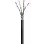Microconnect KAB028-100 tīkla kabelis Melns 100 m Cat6 S/FTP (S-STP)