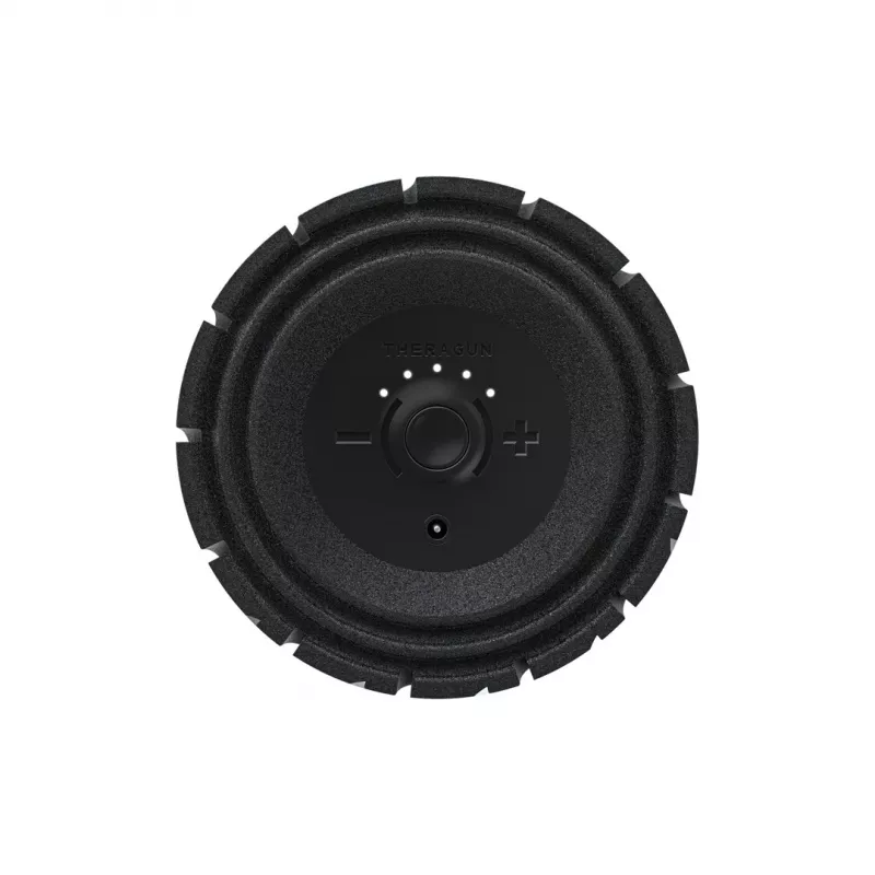 Therabody rullīšu masieris Theragun Roller Universal Melns — 5 ātrumi, vibrējošs, 1,5 kg, 12 V, 180 min baterijas darbība