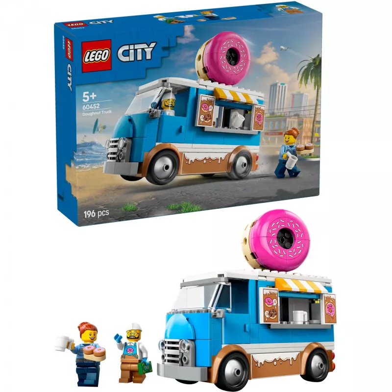 LEGO CITY 60452 Donut kravas automašīna