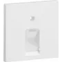 Hager GZUAE1A9016 - Balta - akrilnitrilbutadiēna stirols (ABS) - parasts - Hager - 55 mm - 55 mm