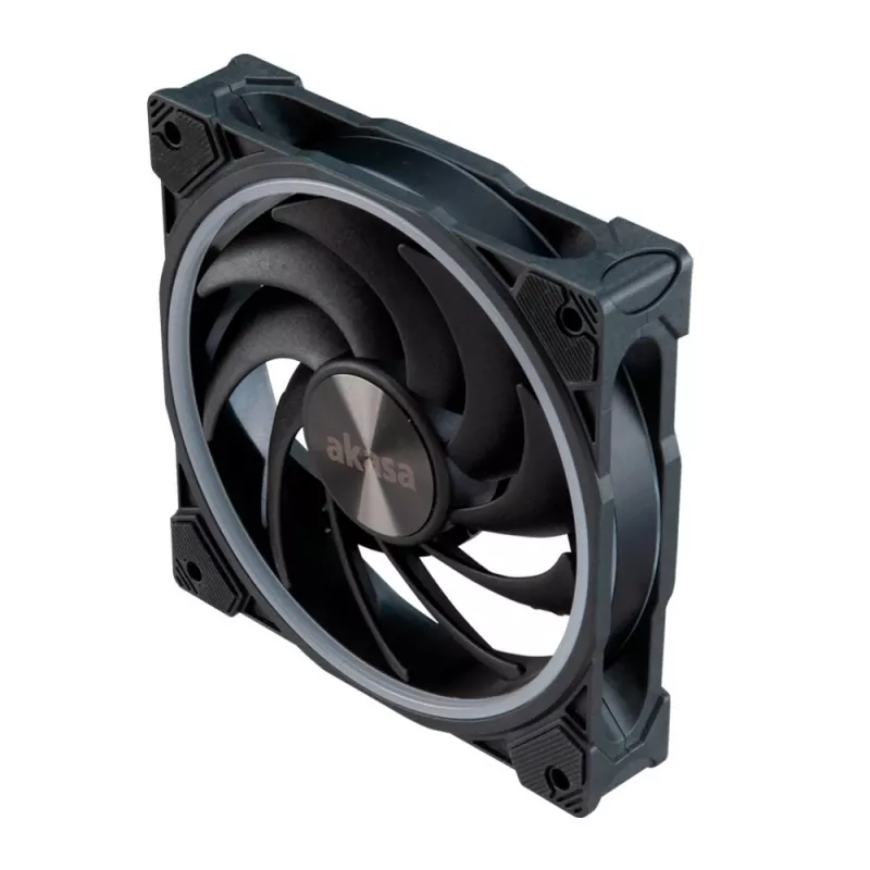 AKASA SOHO AR 120mm ARGB korpusa ventilators - melns