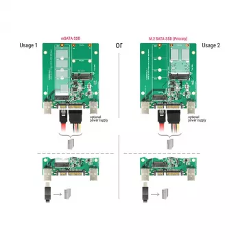 Iekšējais M.2 adapteris DeLOCK 62732