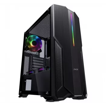 PC GAMING Korpuss MS FIGHTER V310 MELNS (MSC10008)