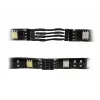 LED spuldze 300mm BitFenix Alchemy LED Connect — 3,6 W, Zila, 60 lm, 120° stars