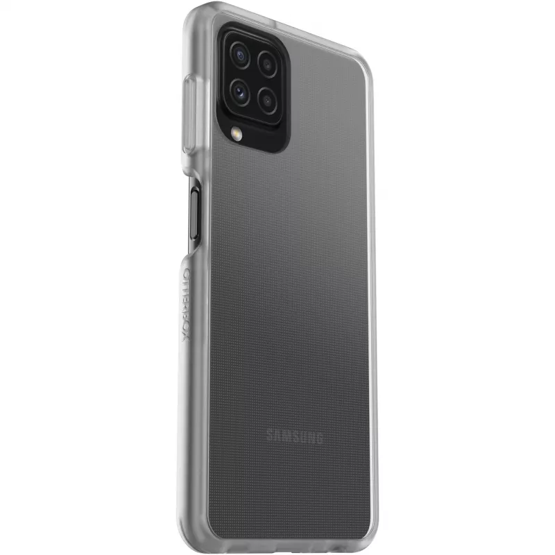 React + Trusted Glass caurspīdīgs aizsargapvalks + ekrāna aizsargs Samsung Galaxy A22