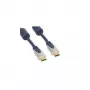 HDMI kabelis ShiverPeaks 77473-MHQ 3,0 m ar hroma metāla savienotājiem un zeltītiem kontaktiem