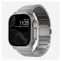 NOMAD Titāna siksna Apple Watch 46mm/49mm Sudraba