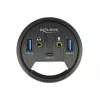 Galddatora iebūvējamais centrs USB DeLOCK 3 portu 62794