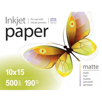 Fotopapīrs ColorWay PrintPro PME1905004R 190 g/m² 10x15 cm 500 loksnes