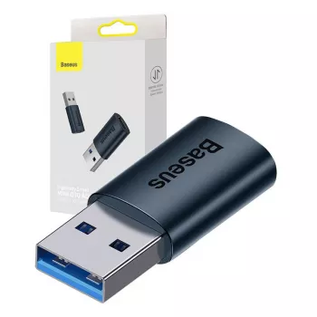 Baseus Ingenuity USB-A–USB-C adapteris OTG (zils)