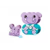 LEGO DUPLO Vannas laika komplekts 10413 — peldēšanās tematikas rotaļu komplekts mazuļiem, 15 gab., ieteicamais vecums 1,5+