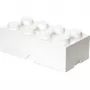 LEGO Storage Brick 8 balta, uzglabāšanas kaste balta