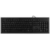A4Tech KR-85 tastatūra USB QWERTY US English Melna