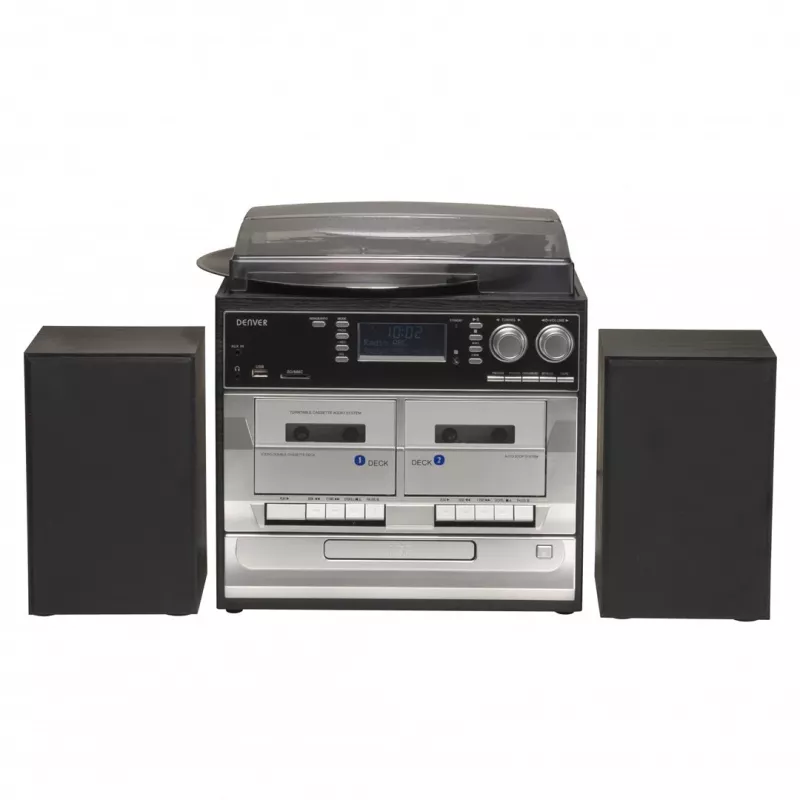 Inter Sales Denver MRD-166 - 6,9 kg - Melns - Pelēks - Personīgais CD atskaņotājs