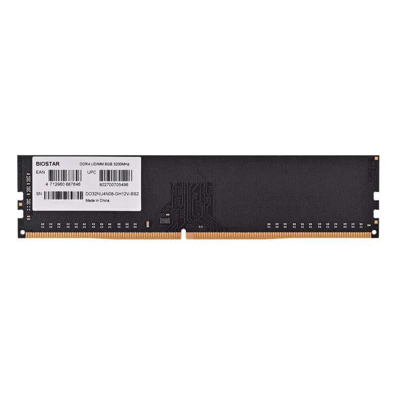 BIOSTAR DO32NU4N08 galddatora DDR4 8GB 3200MHz atmiņas modulis