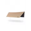 Tarp Naturehike CNK2350WS015 Khaki Hexagon Vinyl - viegls ūdensnecaurlaidīgs apakšklājs/nojume