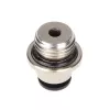 aqua computer savienotājs taisns G1/4 collas AG uz 6 mm ID - sudraba