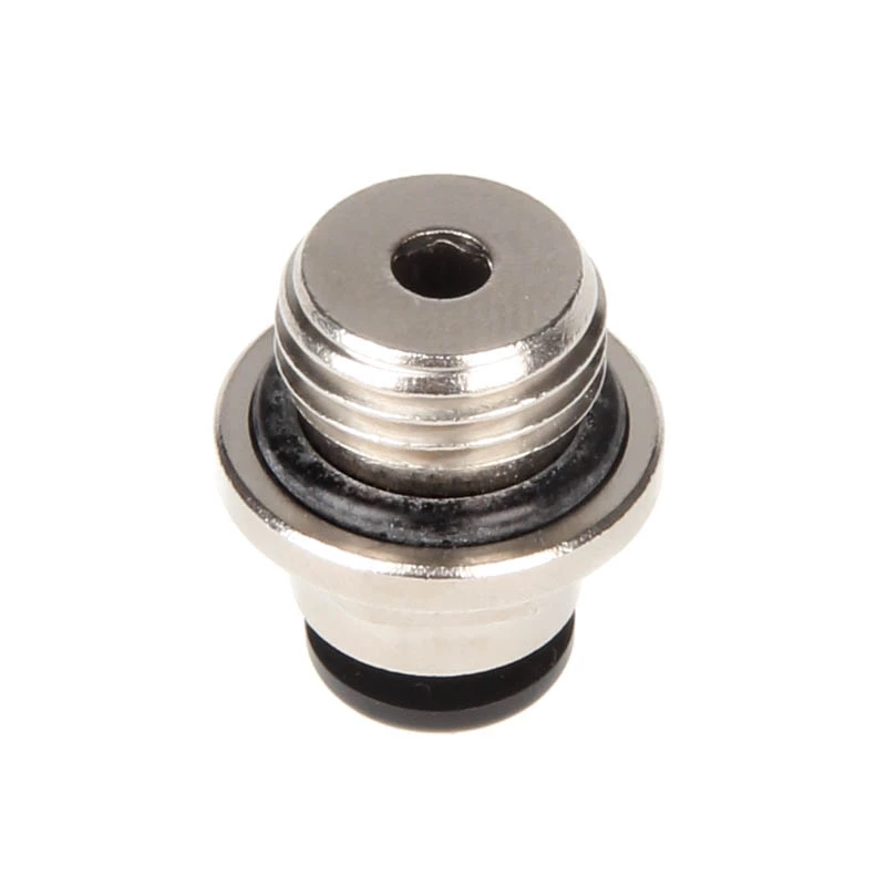 aqua computer savienotājs taisns G1/4 collas AG uz 6 mm ID - sudraba