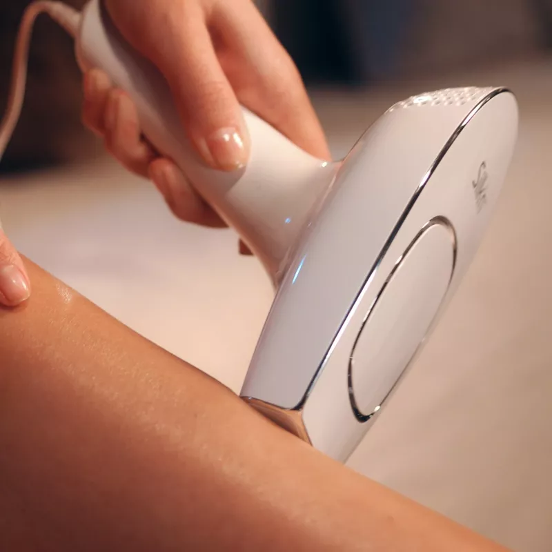 Epilators Silk'n Motion Premium mājas lāzers ar pulsējošu gaismu HPL sarkanbalts