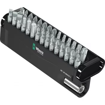 Skrūvgrieža uzgaļu komplekts Wera BC 30 Metal 1
