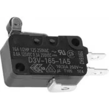 Omron D3V-165-1A5 mikroslēdzis 250 V/AC 16 A 1 x ieslēgšana/(izslēgšana) 1 gab. maisiņā