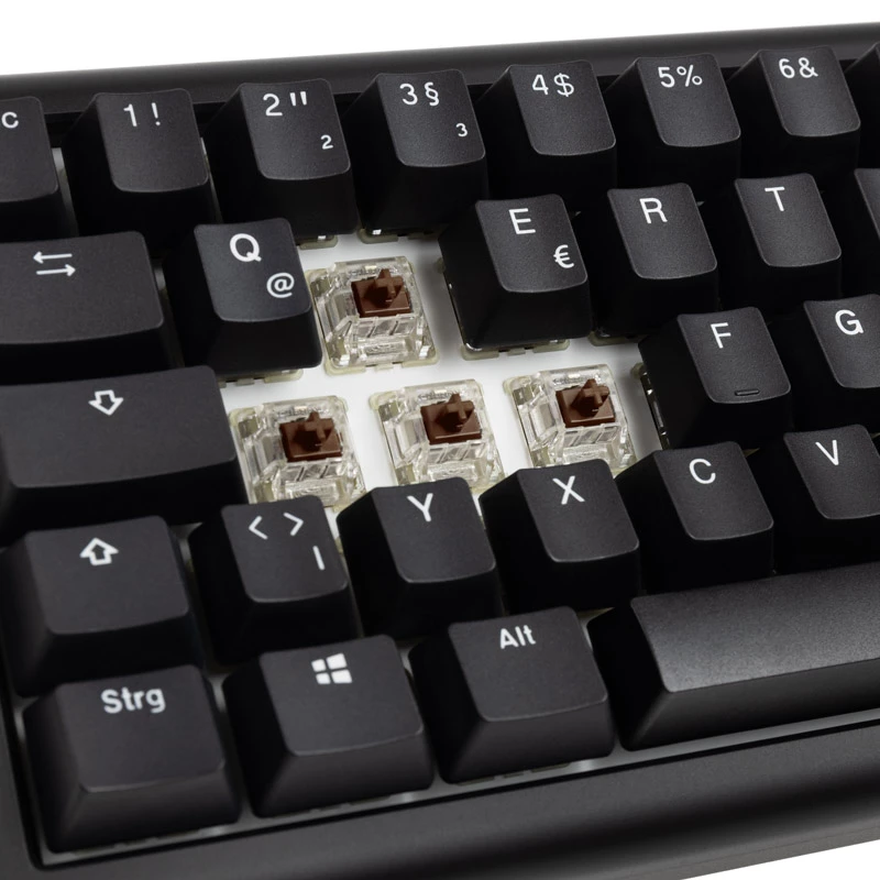 Ducky Tinker 65 tastatūra Gaming USB QWERTY Melna