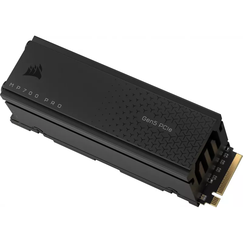 CORSAIR MP700 PRO - SSD - 1TB - iekšējais - M.2 2280 - PCI Express 5,0 x4 (NVMe) - 256-Bit-AES (CSSD-F1000GBMP700PRO)