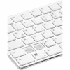 tastatūra Speedlink RIVA plāns Metal Scissor balta — vadu plānā šķērveida slēdžu tastatūra, balta