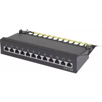 Renkforce 12 portu tīkla ielāpu panelis 25,4 cm (10) CAT 6a 1 HE (RF-3353154)
