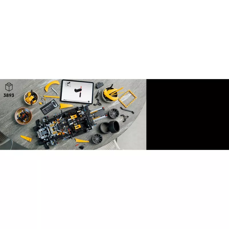 LEGO Technic 42172 McLaren P1 Modeļa Auto Komplekts Pieaugušajiem