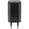 Goobay lādētājs 65331 Iekštelpu maiņstrāvas ātrā uzlāde Melns USB Type-C