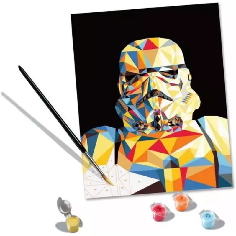 CreArt Star Wars - Stormtrooper, gleznošana