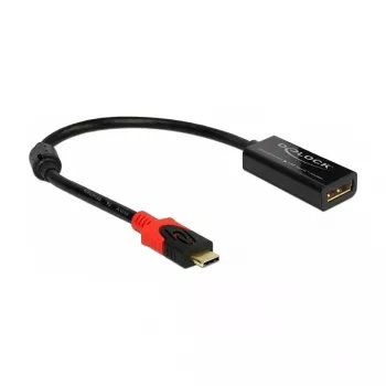 Video kabeļa adapteris DeLOCK 63928 USB Type-C uz DisplayPort 20 pin
