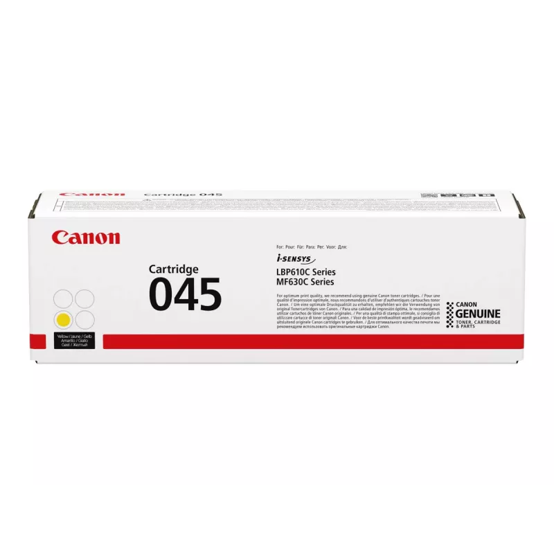 Canon 045 tonera kasetne 1 gab. Oriģināls Dzeltens