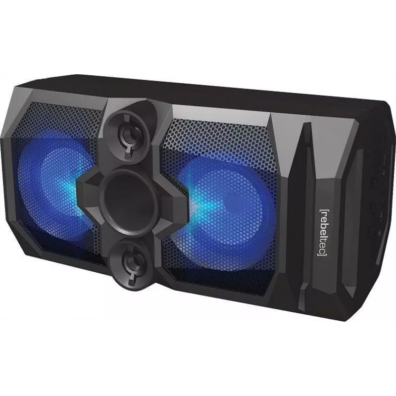 Rebeltec SoundBox 480 portatīvais Bluetooth stereo skaļrunis melns, 50W RMS