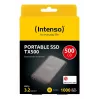 SSD disks Intenso 500GB USB Type-C 3.2 Gen 2 Brūns