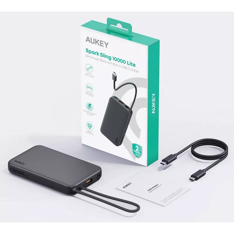 PB-Y53P ārējais akumulators 10000mAh 22.5W 4xUSB