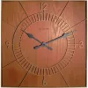 NeXtime klok 3112br Wood Square, 50x50 cm, sienas, brūns