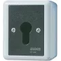 Atslēgas slēdzis JUNG 806.28 G — 2P, vadu, 250 V maiņstrāva, 16 A, melns/balt