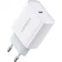 Ugreen USB Power Delivery 3.0 Quick Charge 4.0+ 20W 3A tīkla lādētājs (balts)