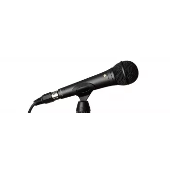 Skatuves dinamiskais mikrofons RØDE M1 — vadu XLR, 75–18 000 Hz, -56 dB jutība, 320 Ω, melns