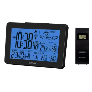 Digitālā meteostacija Denver WS-530Melns