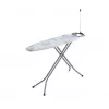 Pilna izmēra gludināmais dēlis VILEDA Bravo Plus 143032 — regulējams augstums 80–97 cm, dēlis 380×1200 mm, tērauda sieta virsma