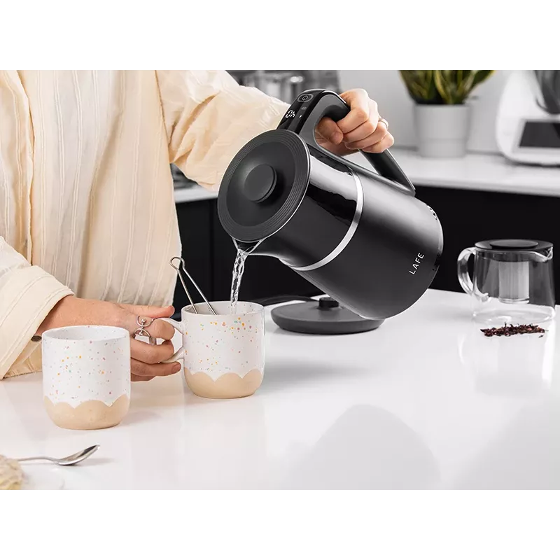 Elektriskā tējkanna LAFE 1.7L 2200W melna