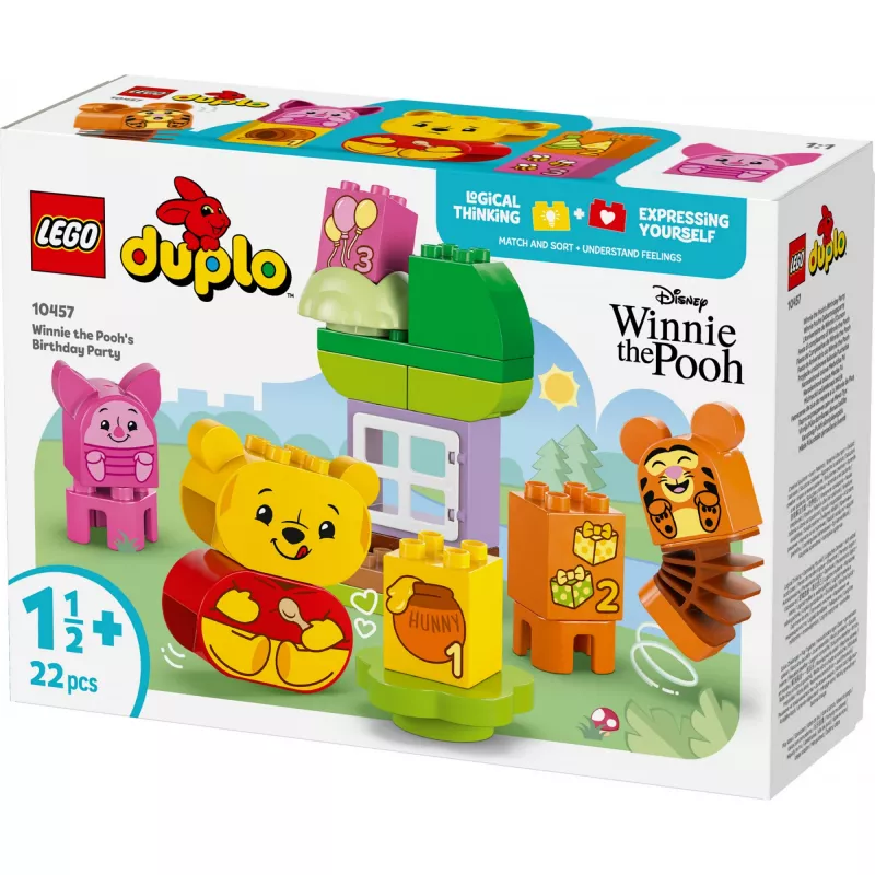 LEGO DUPLO 10457 Vinnija Pūka dzimšanas dienas ballīte