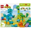 Konstruktors LEGO DUPLO 10451 Dinozauri uz riteņiem 3-in-1 komplekts, 108 gab., vecumam 3+, augstums 220 mm
