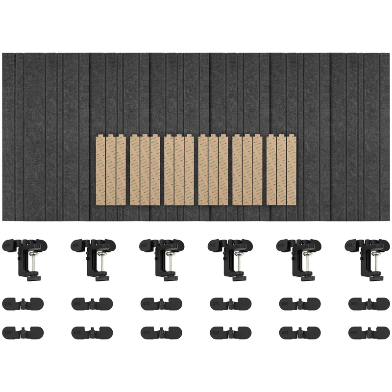 Streamplify ACOUSTIC PANEL - 6-Pack, pelēks