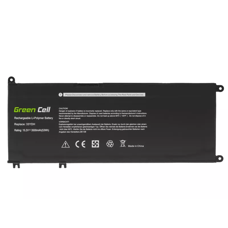 zaļa Cell DE138 akumulators DELL Inspiron G3 G5 G7 Latitude